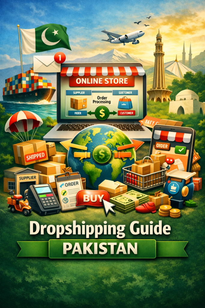 Drop shipping Guide in Pakistan