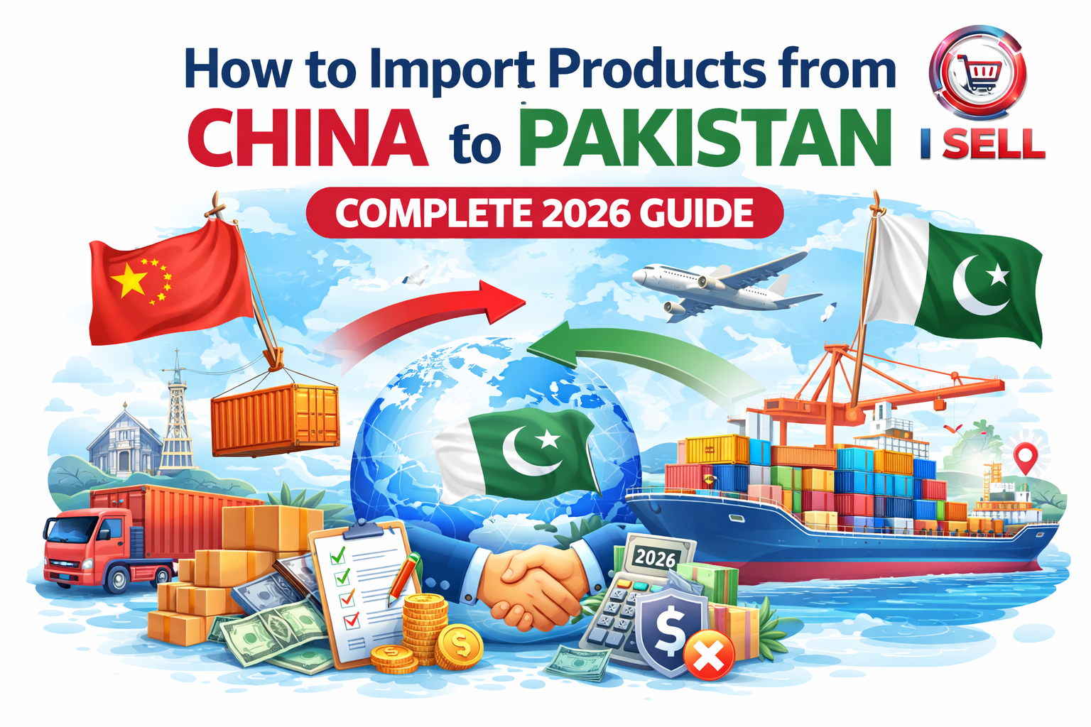 Import Products from China to Pakistan