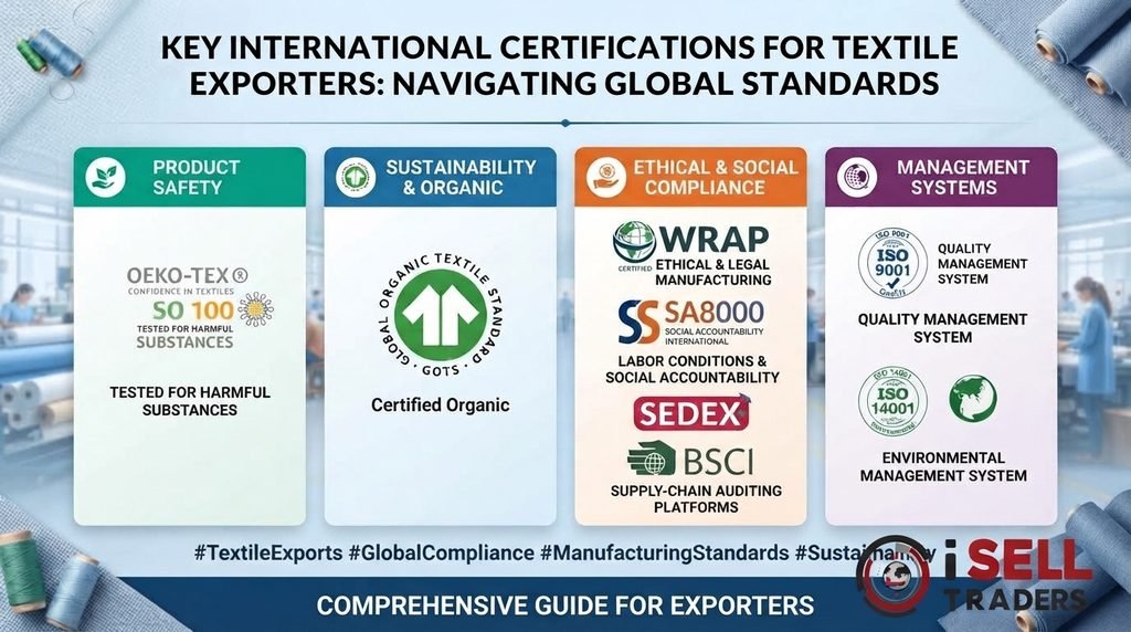 Certifications for Textile Export Business in Pakistan